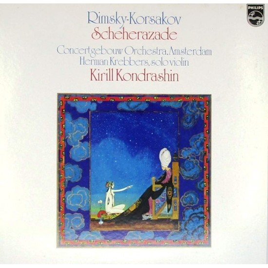 Пластинка Concertgebouw Orchestra, Amsterdam, cond.Kirill Kondrashin / Herman Krebbers-solo violin Rimsky-Korsakov - Scheherazade